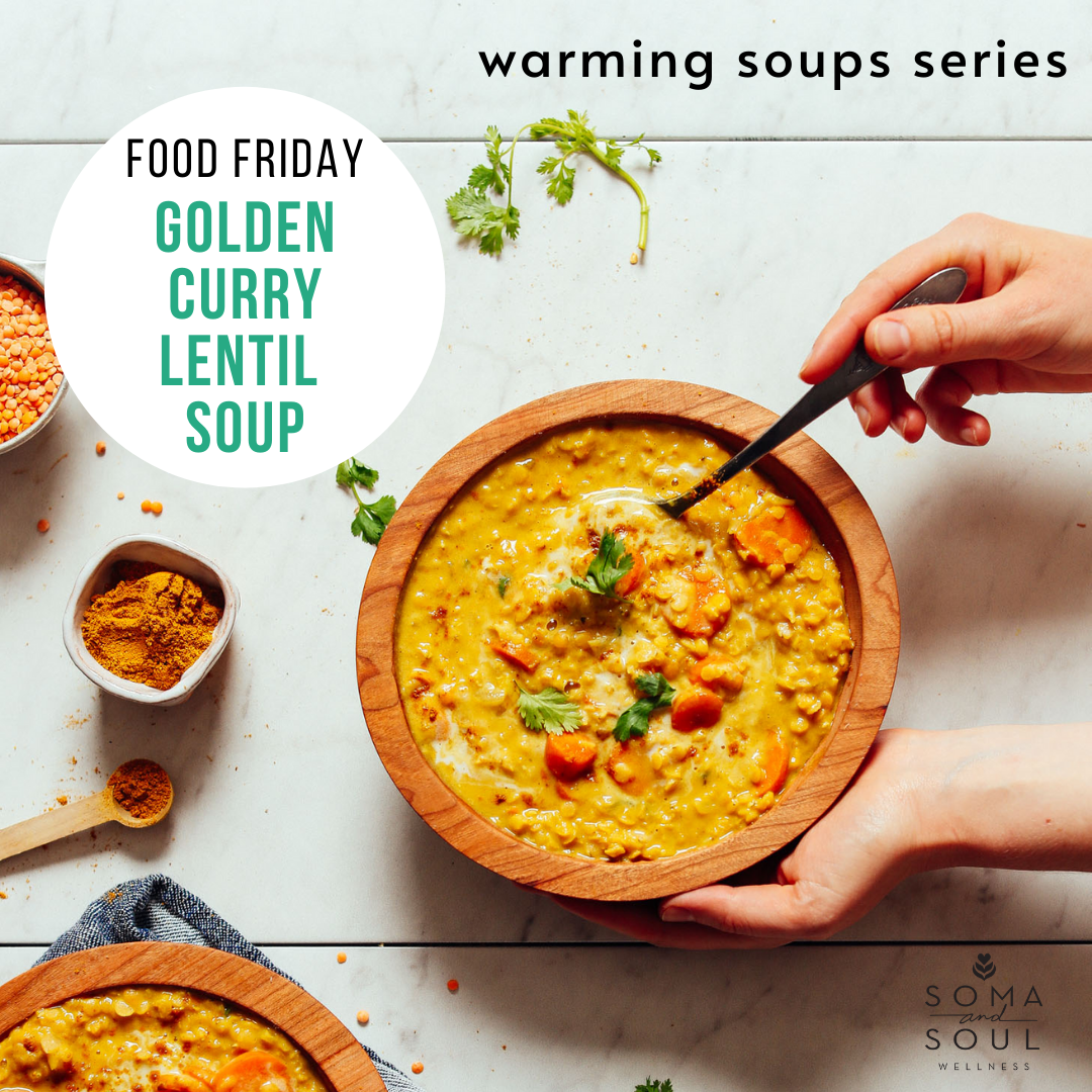 Golden Curry Lentil Soup