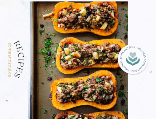 Sausage Stuffed Butternut Squash
