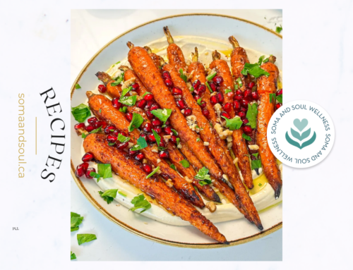 Roasted Carrots with Vegan Ricotta