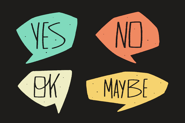 The Value of Saying No